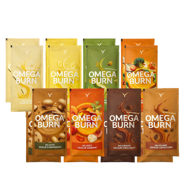 Omega Burn Discovery Set – 16 individual sachets